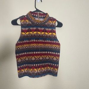 Tank top sweater
